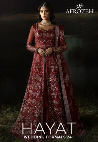 Afrozeh Hayat Wedding Formals 2024