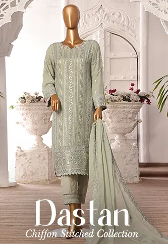  Dastan Chiffon Formal 3 PC Stitched Collection