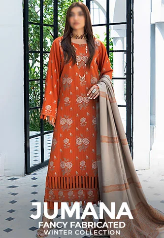 Jumana Fancy Unstitched  Winter Collection 2024