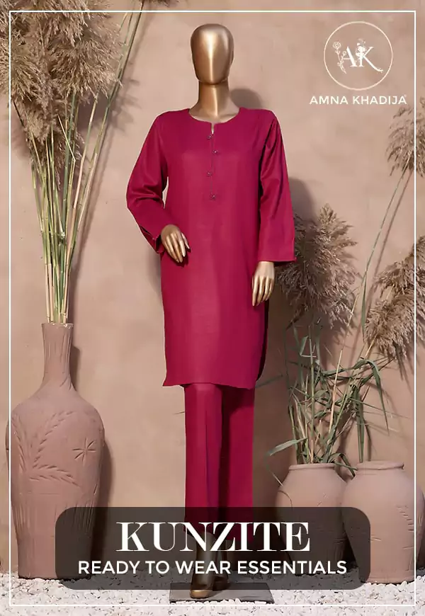 Amna Khadija Kunzite Ready to Wear Essential