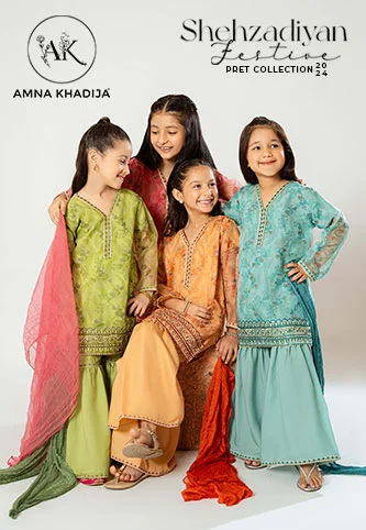 Amna Khadija Shehzadiyan Festive Pret Collection