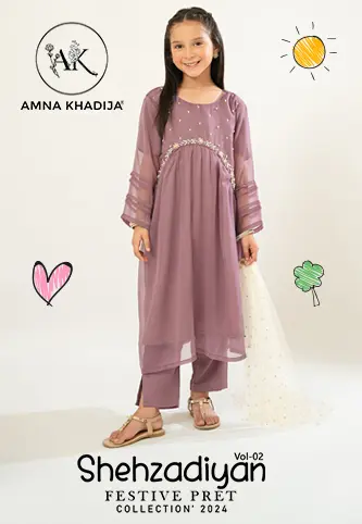 Amna Khadija Shehzadiyan Festive Pret Collection Vol 02