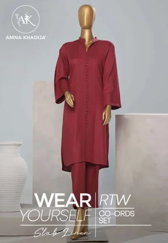 Amna Khadija Wear Yourself Slub Linen RTW Collection