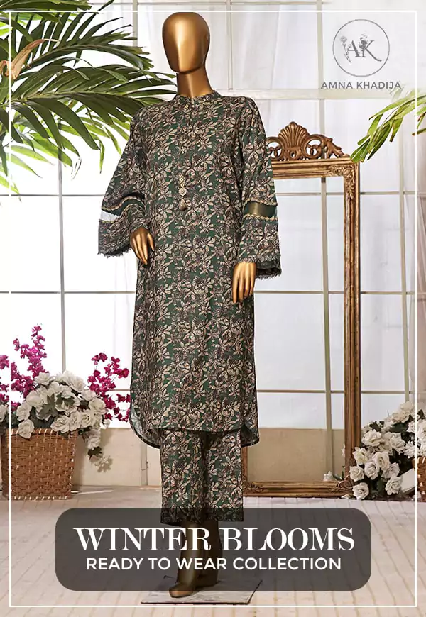 Amna Khadija Winter Blooms RTW 2023