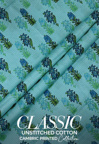 Classic Unstitched Cambric Printed Collection