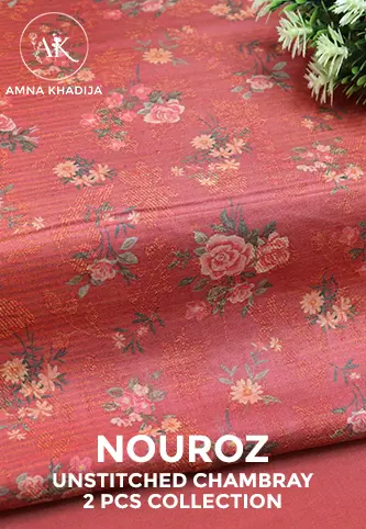 Nouroz Unstitched Chambray 2 Pcs Collection