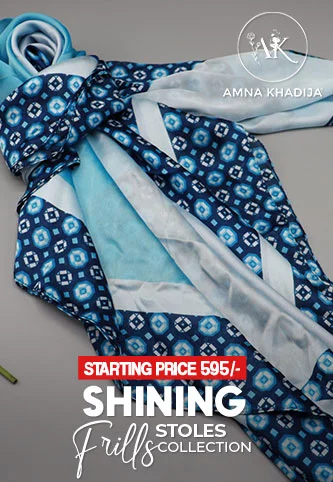 Shining Stoles and Scarfs Collection