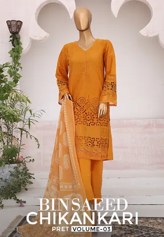 Bin Saeed Chikankari Collection Vol 03