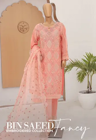 Bin Saeed Exclusive Luxury Fancy Embroidered Collection