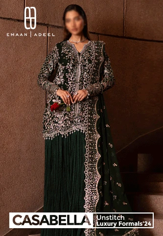 Casabella Luxury Unstitched Collection By Emaan Adeel