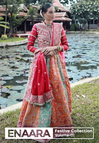 Enaara Festive Luxury Unstitched Collection Vol 01 2024