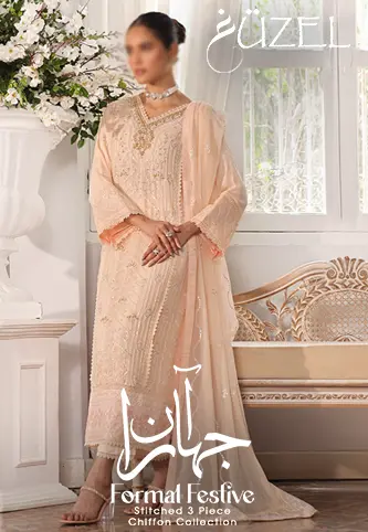 Guzel Jahan Ara Formal 3 Piece Stitched Collection