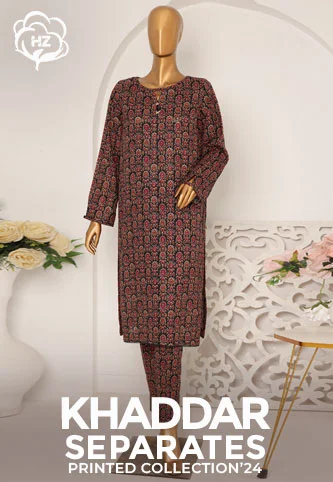 HZ Khaddar Separates Printed Collection 2024