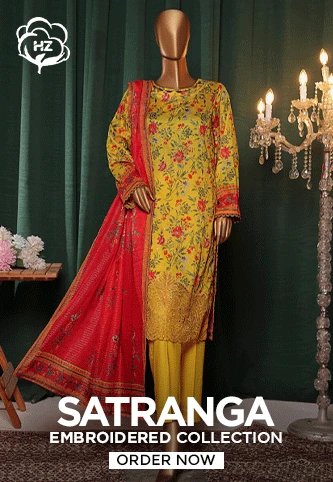 HZ Satranga Embroidered Collection