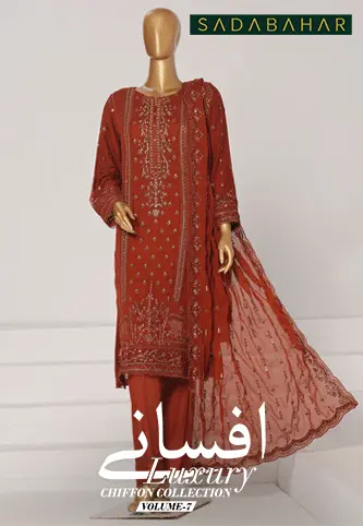 SADABAHAR Afsanay Luxury Chiffon Collection Vol 07