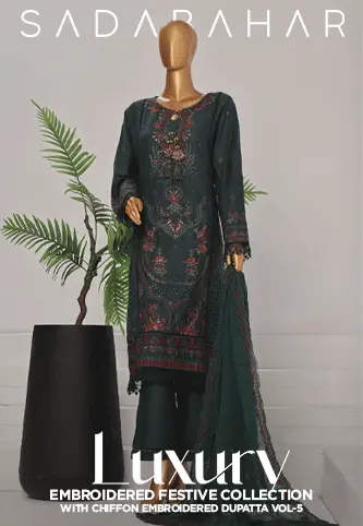 SADABAHAR Luxury Embroidered Festive Collection Vol 5 