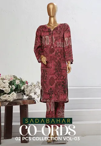 SADABAHAR Printed Co Ords Collection Vol 03