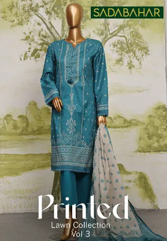 SADABAHAR Printed Lawn Collection Vol 3