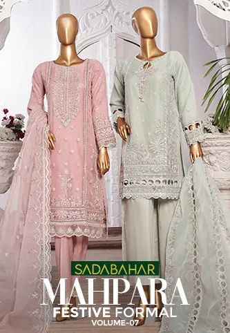 Sadabahar Mahpara Festive Formals Vol 07