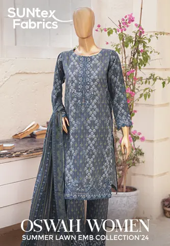 Oswah Women Embroidered Lawn Stitched Collection Vol 04