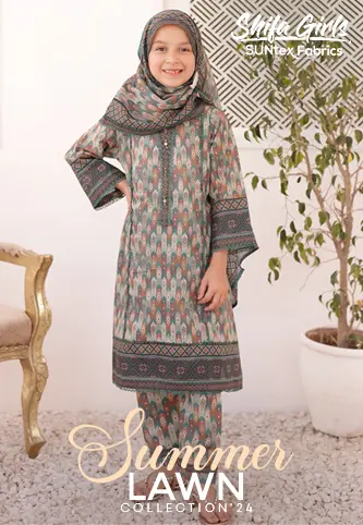 Shifa Girls Summer Lawn Collection 2024