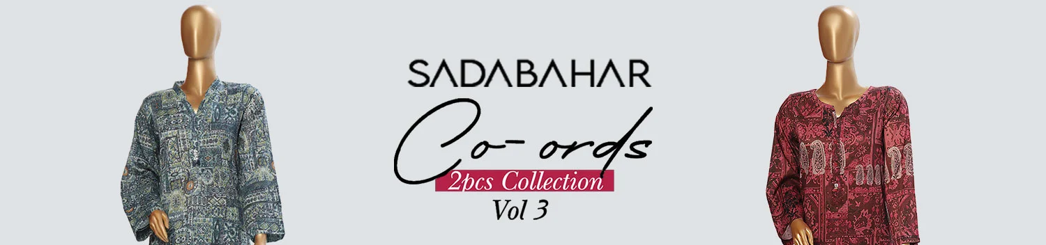 SADABAHAR Printed Co Ords Collection Vol 03