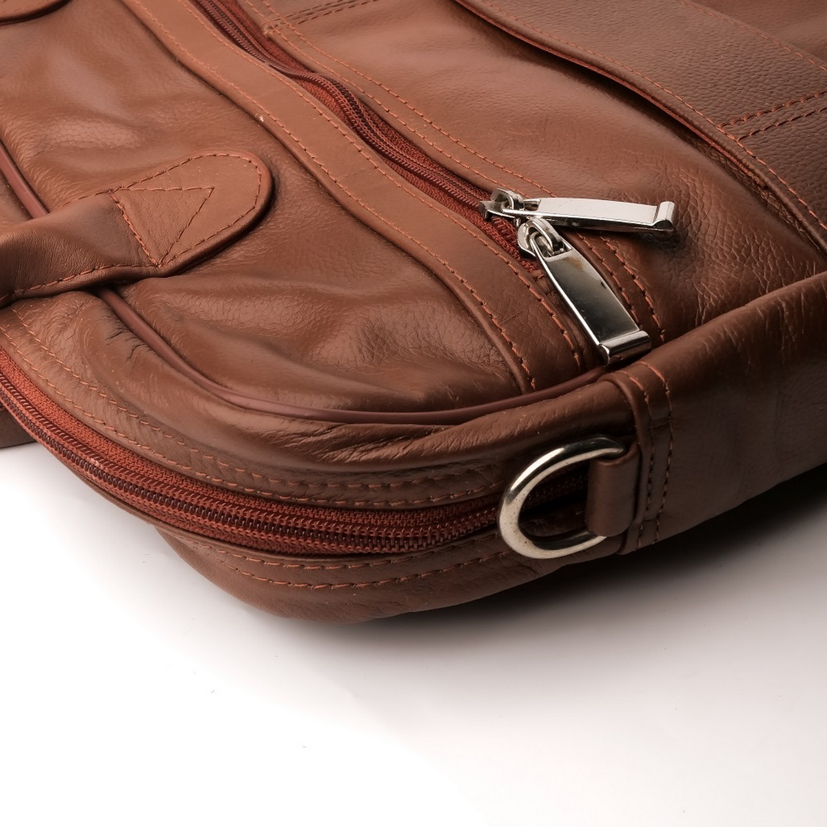 Leather Backpacks By JILD Executive Leather Laptop Bag-Tan