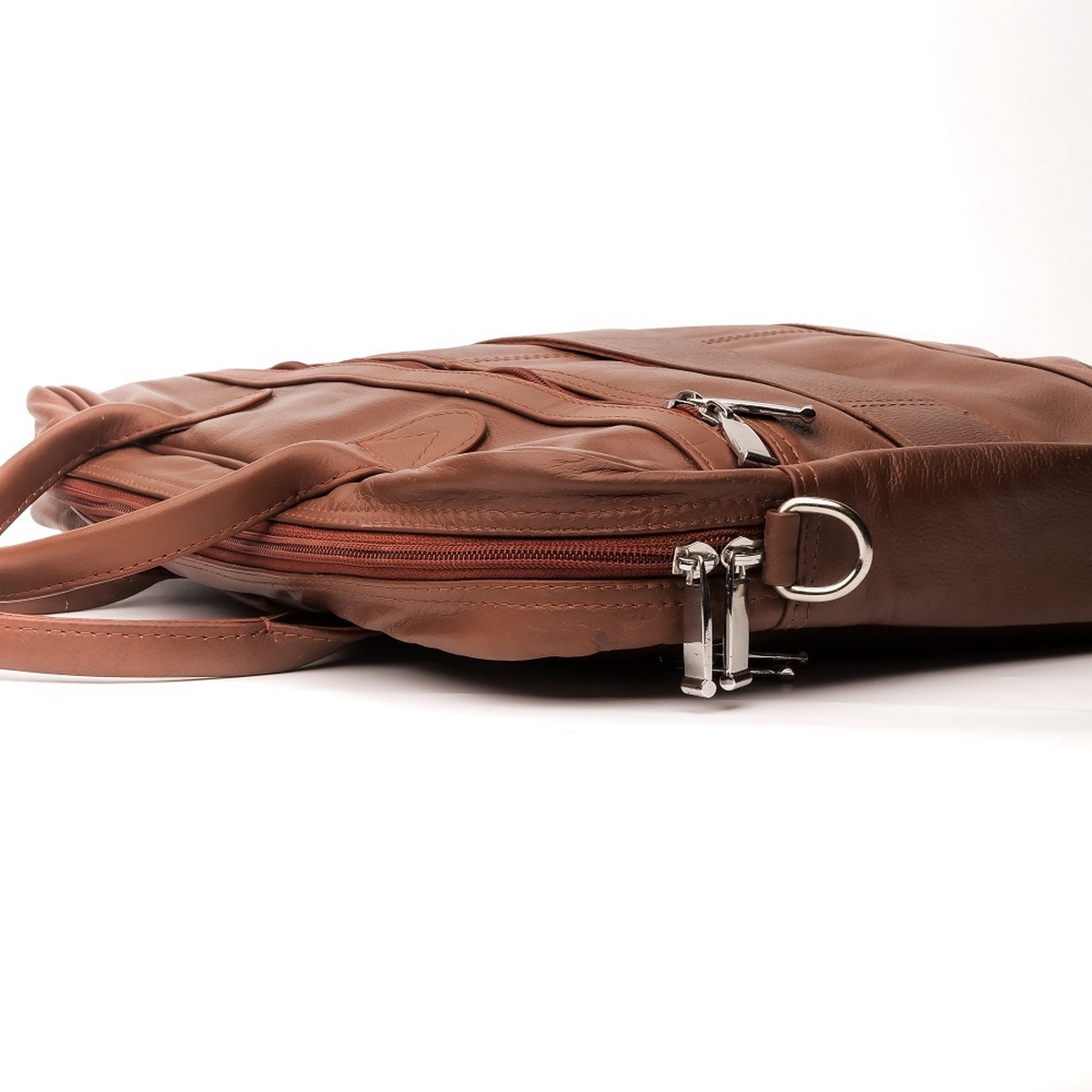 Leather Backpacks By JILD Executive Leather Laptop Bag-Tan