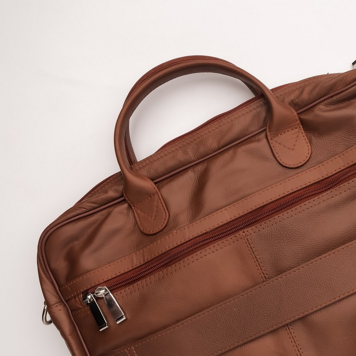 Leather Backpacks By JILD Executive Leather Laptop Bag-Tan