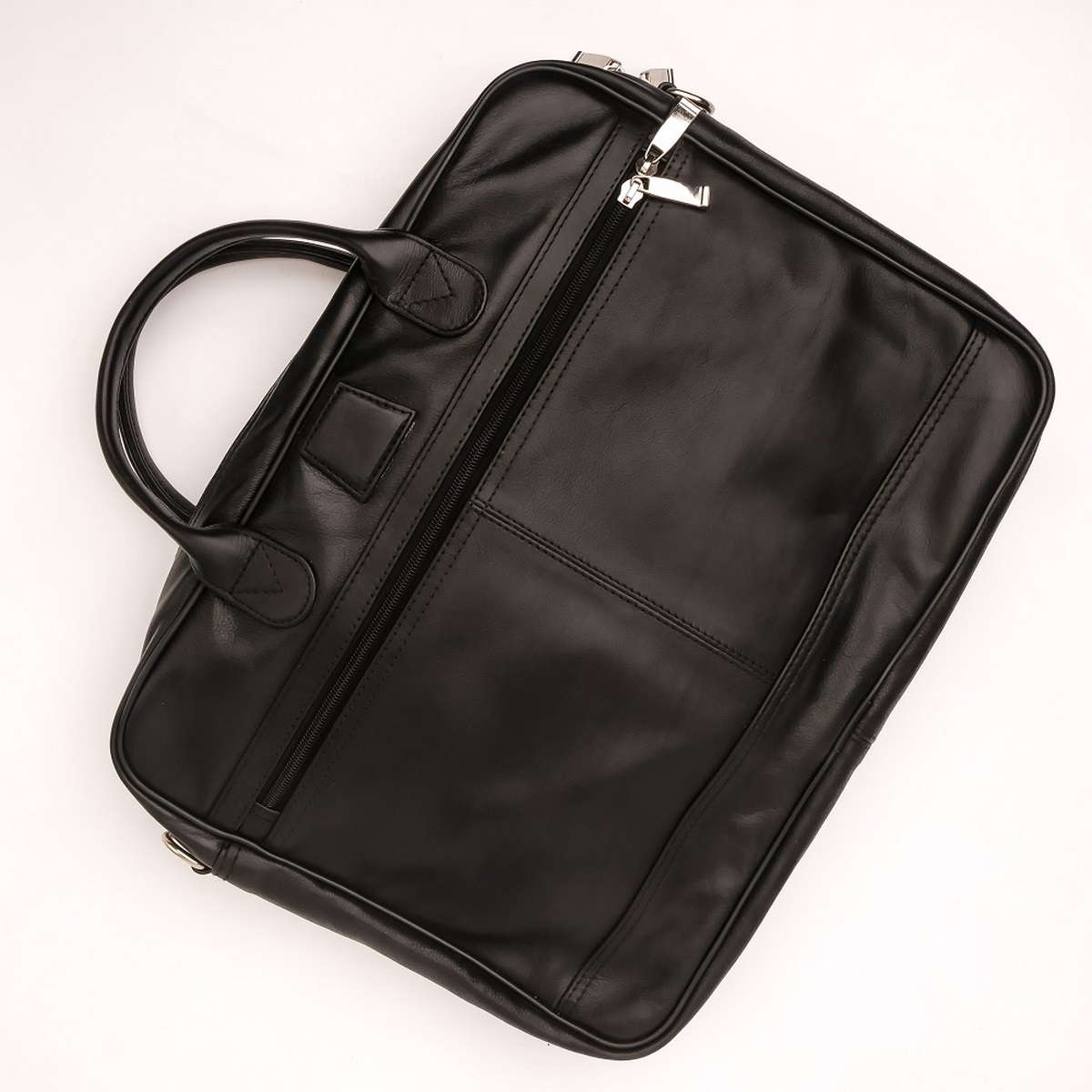 Leather Backpacks By JILD Executive Leather Laptop Bag-Black