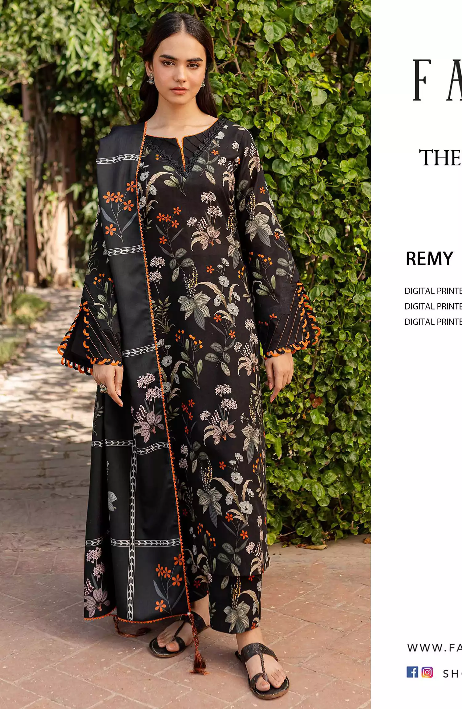 Farasha The Winter Whispers Unstitched Khaddar 2024 - 10 REMY