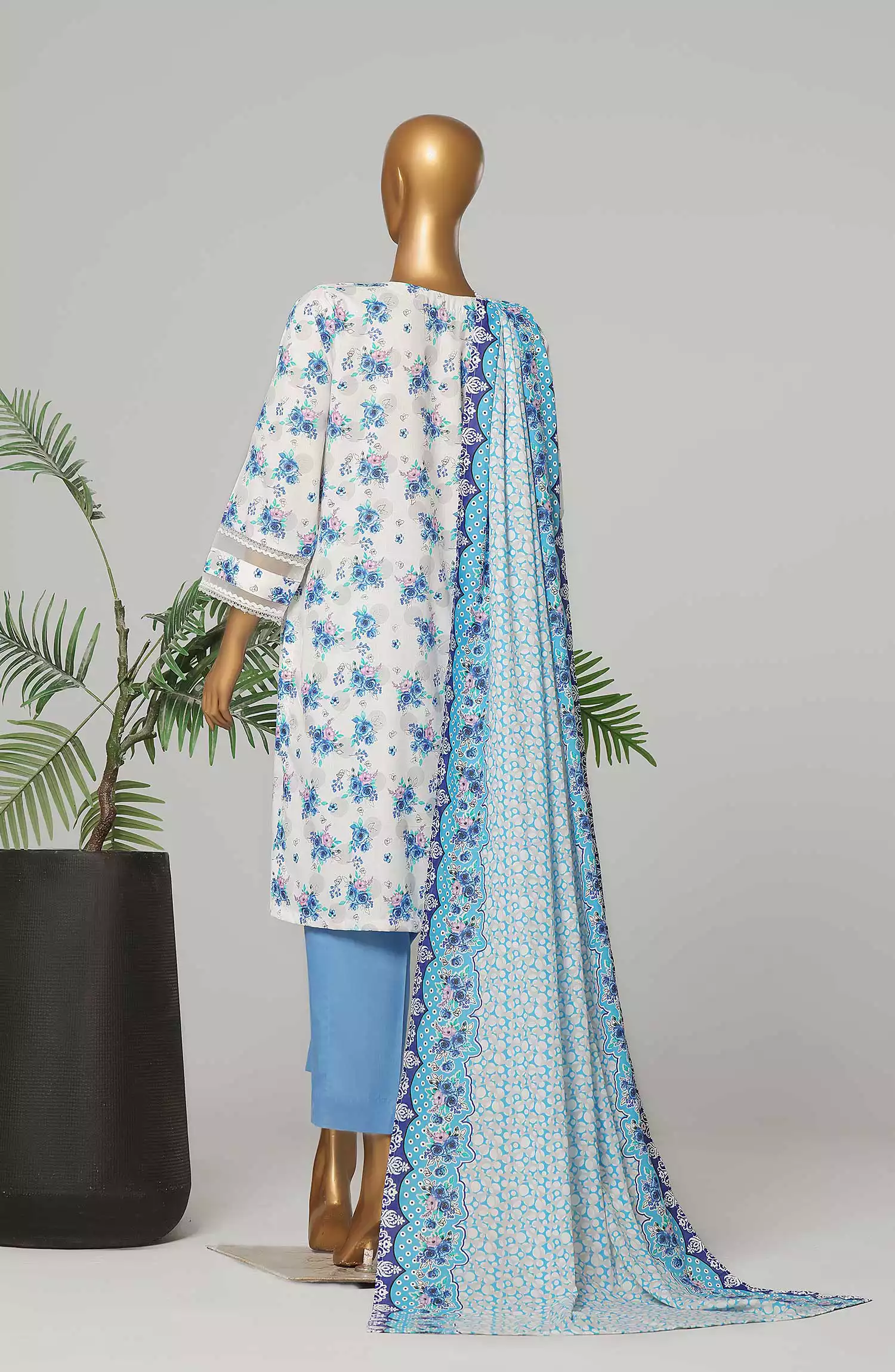 Amna Khadija Wrinkle Free Print Collection Vol 23 - 1141-B