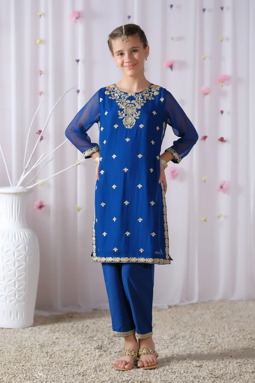 Zahraa 2pcs - Embroidered