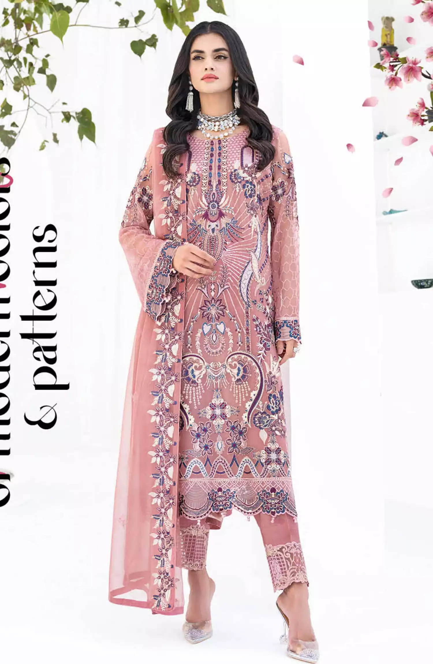 Ramsha Chevron Luxury Chiffon Collection Vol 06 - A 604