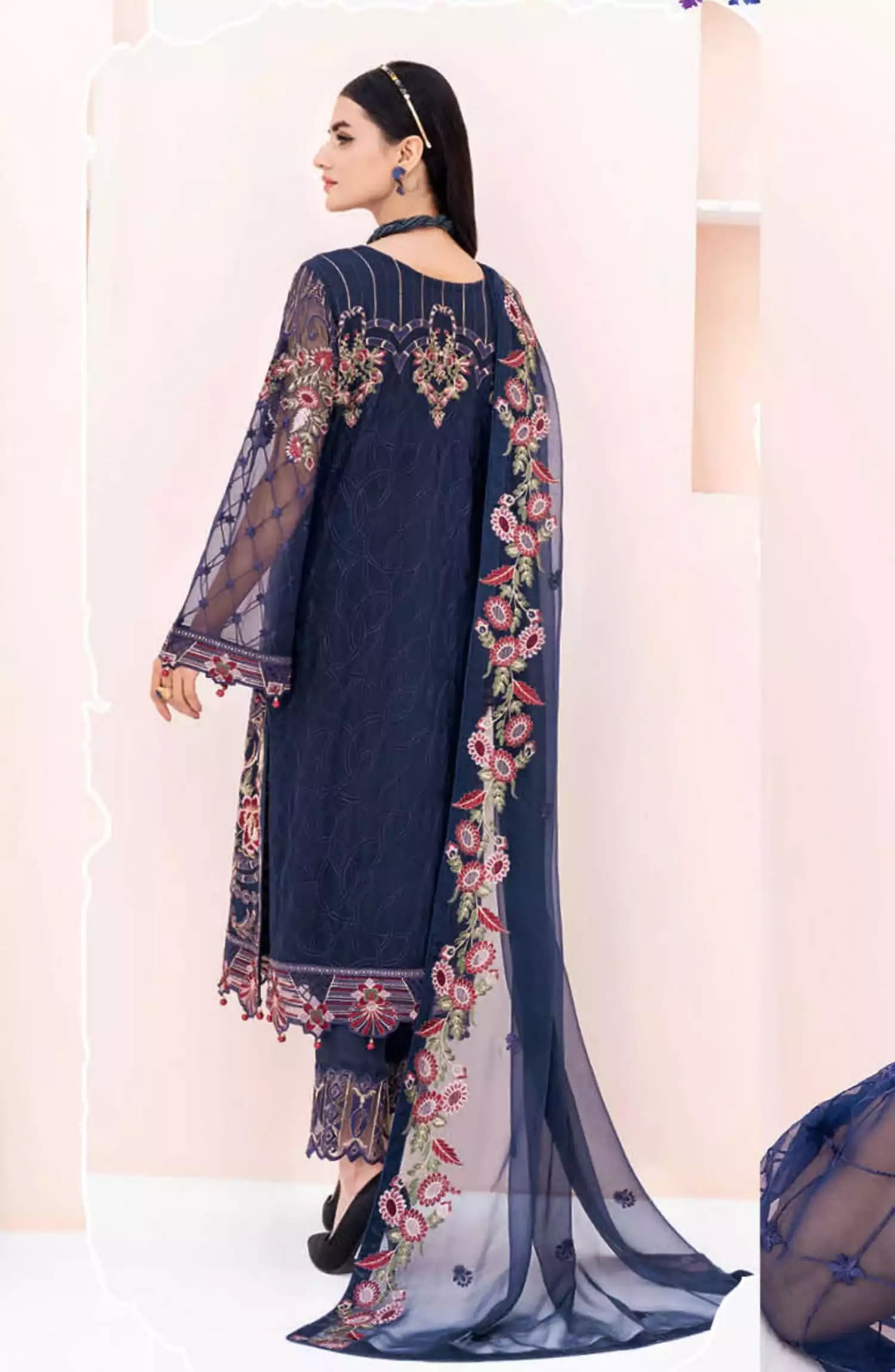 Ramsha Chevron Luxury Chiffon Collection Vol 06 - A 606