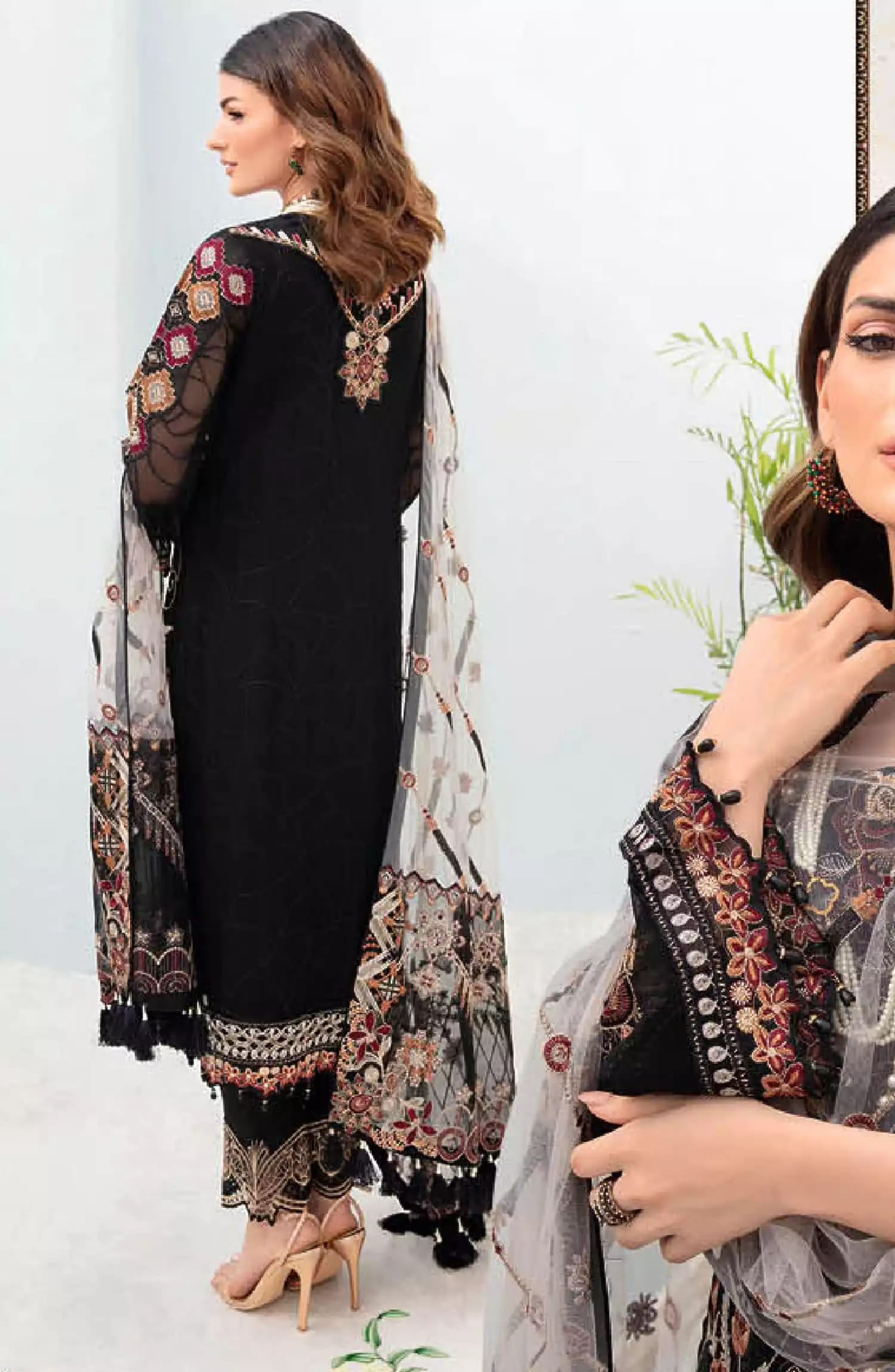 Ramsha Chevron Luxury Chiffon Collection Vol 07 - A 707