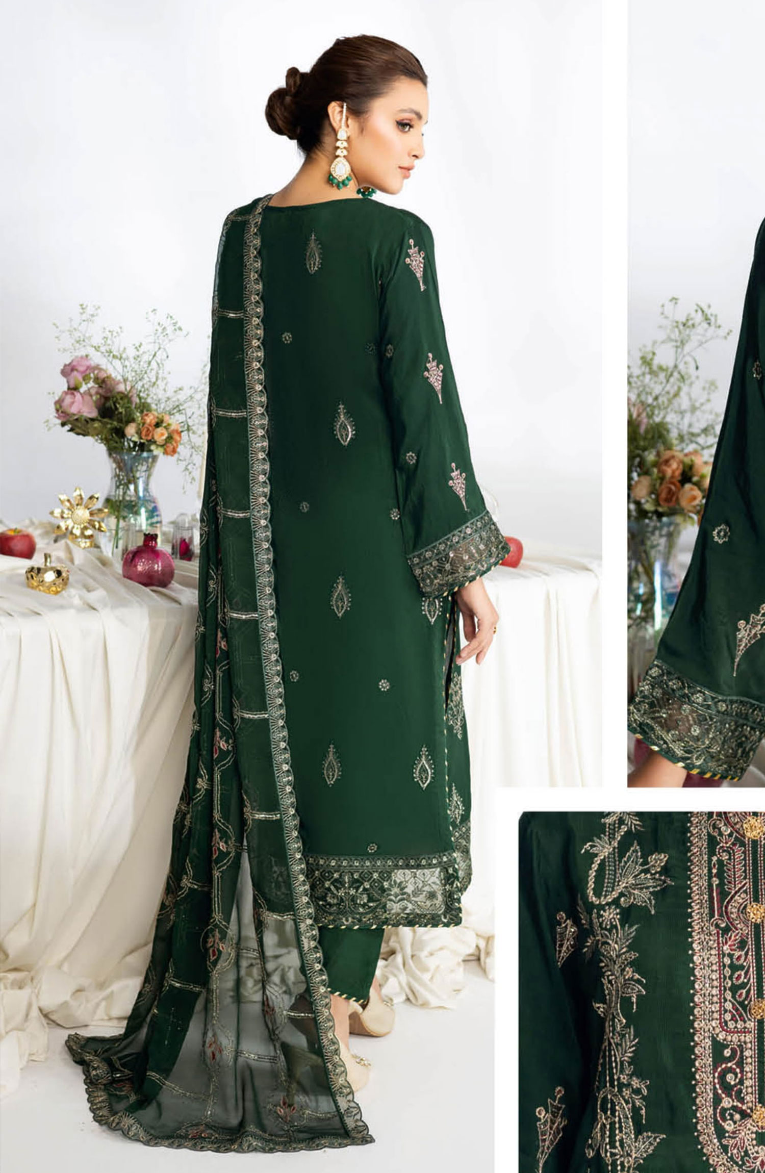 Ramsha Aangan Luxury Rawsilk Collection Vol 01 - AA - 107