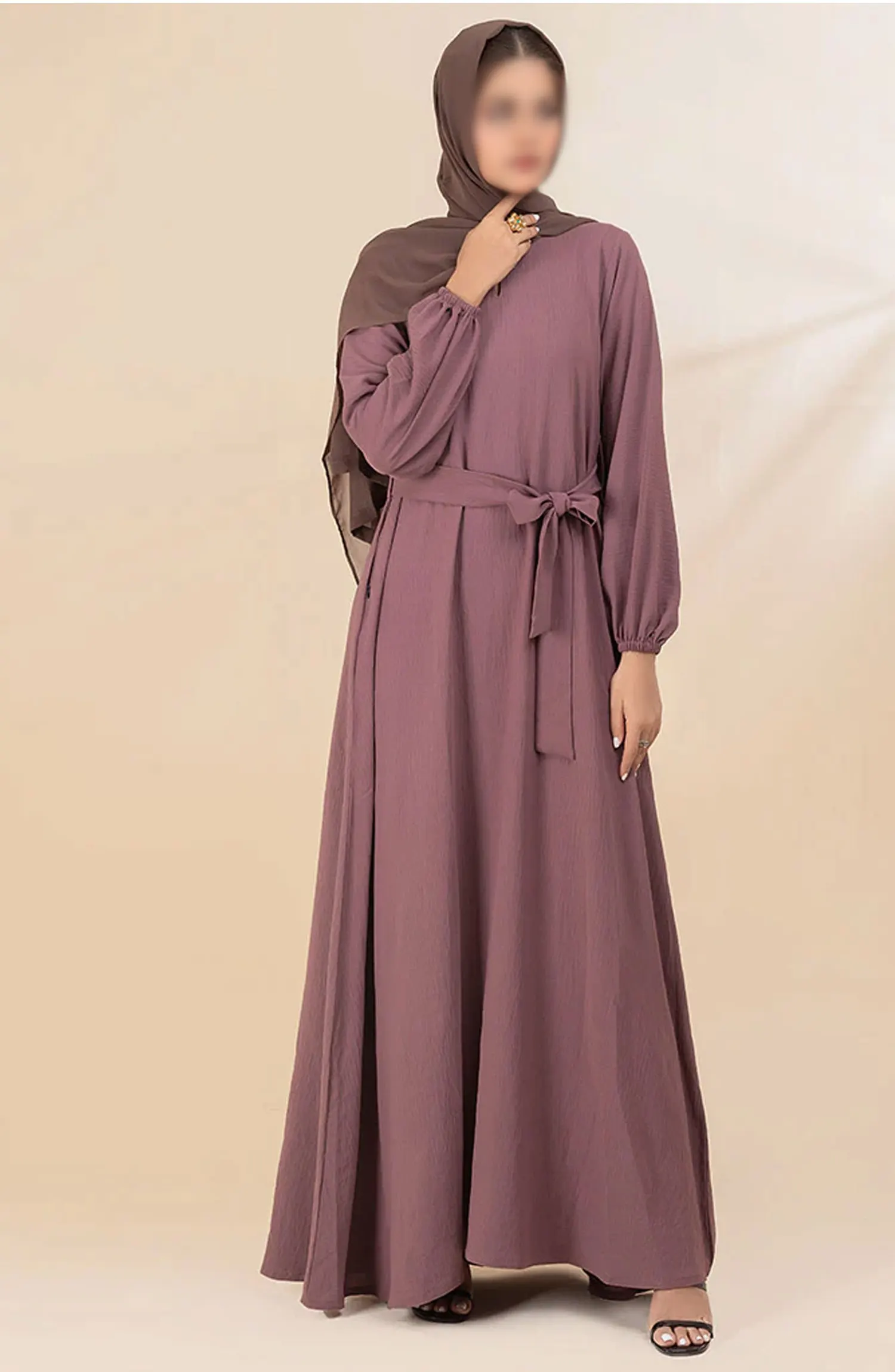 Black Camels The Abaya Edit 2024 - Abeer Maxi Abaya