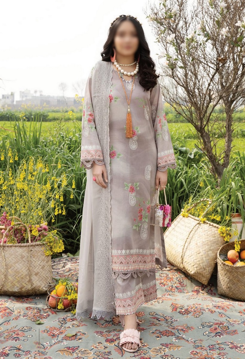 AF 36 Afreen Digital Premium Lawn Collection By Riaz Arts