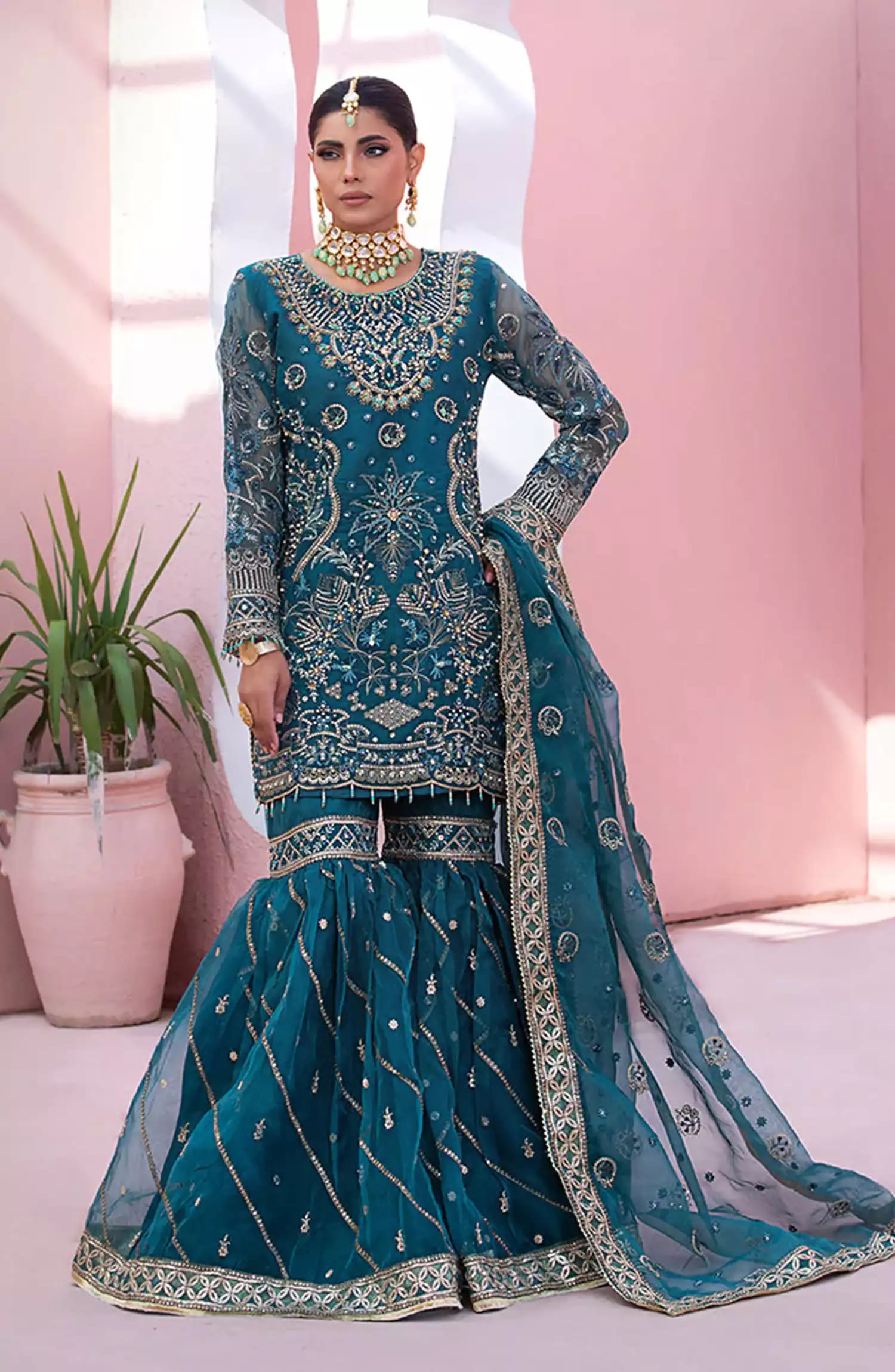 Tabeer Luxury Formal Collection By Diara Couture - AILA - UA-02