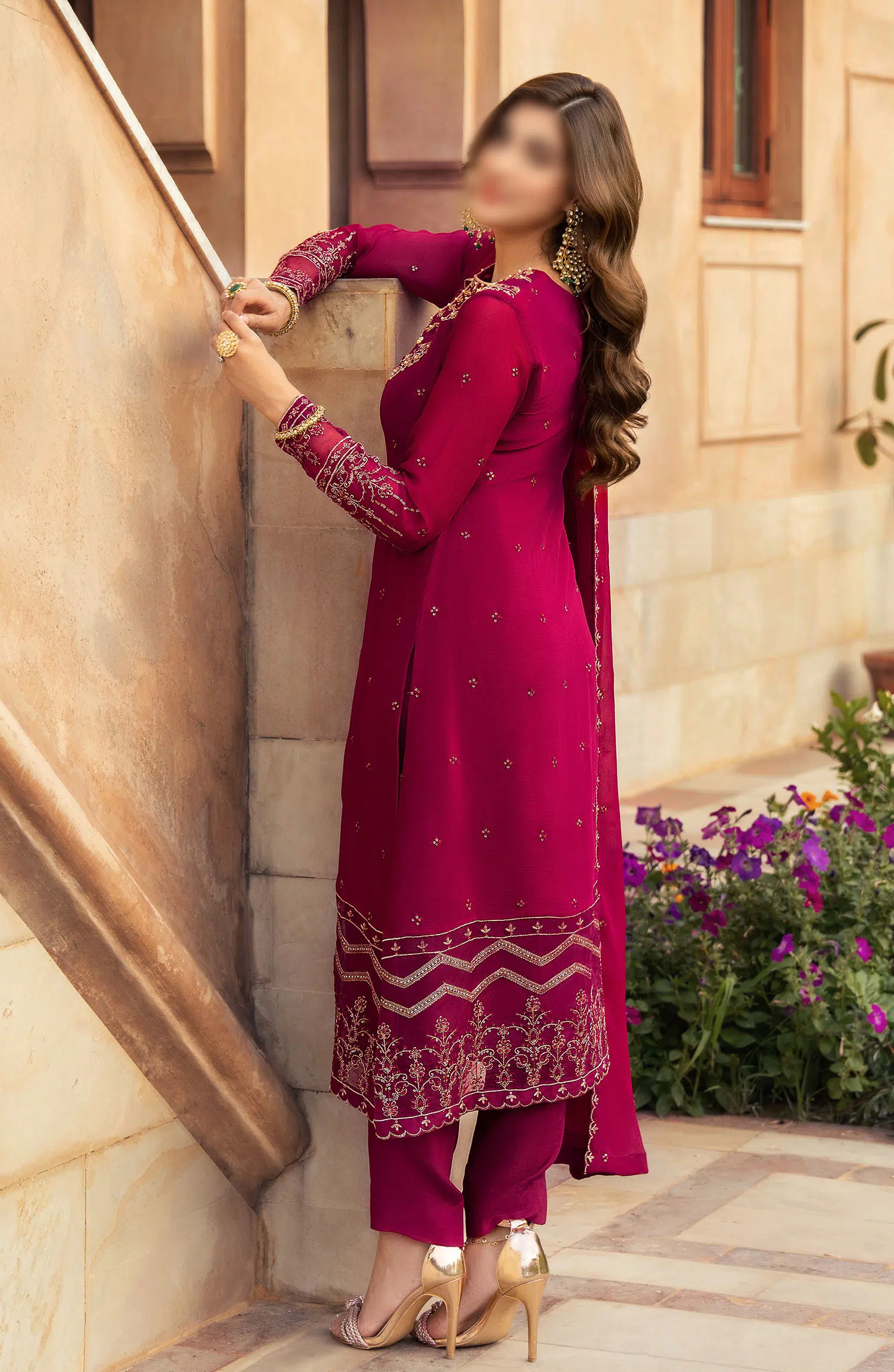 Merakish Unstitched Luxury Chiffon Formal Collection 2024 - AIZA