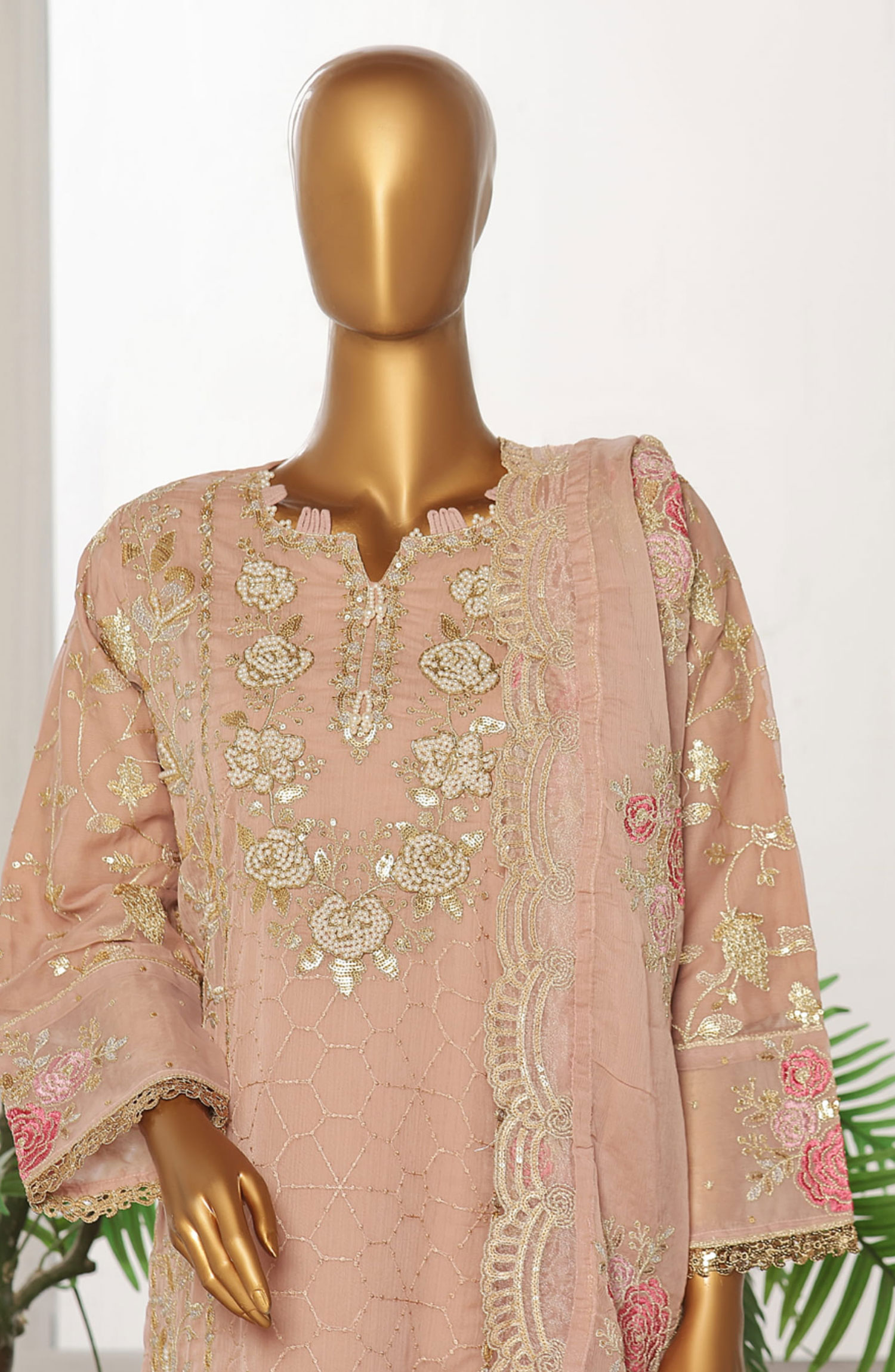 Arzoo Luxury Chiffon Embroidered Unstitch Collection - ALCC 05