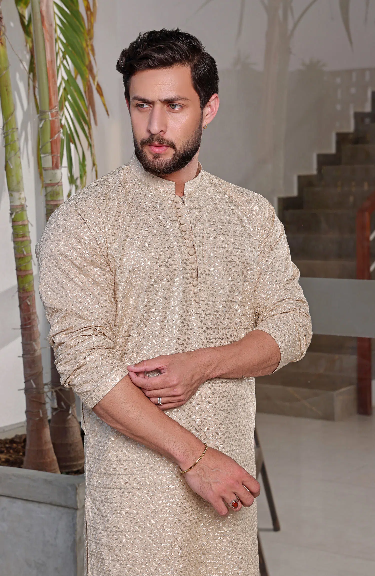 TGM Fancy Kurta Pyjama Collection - Almond Aura