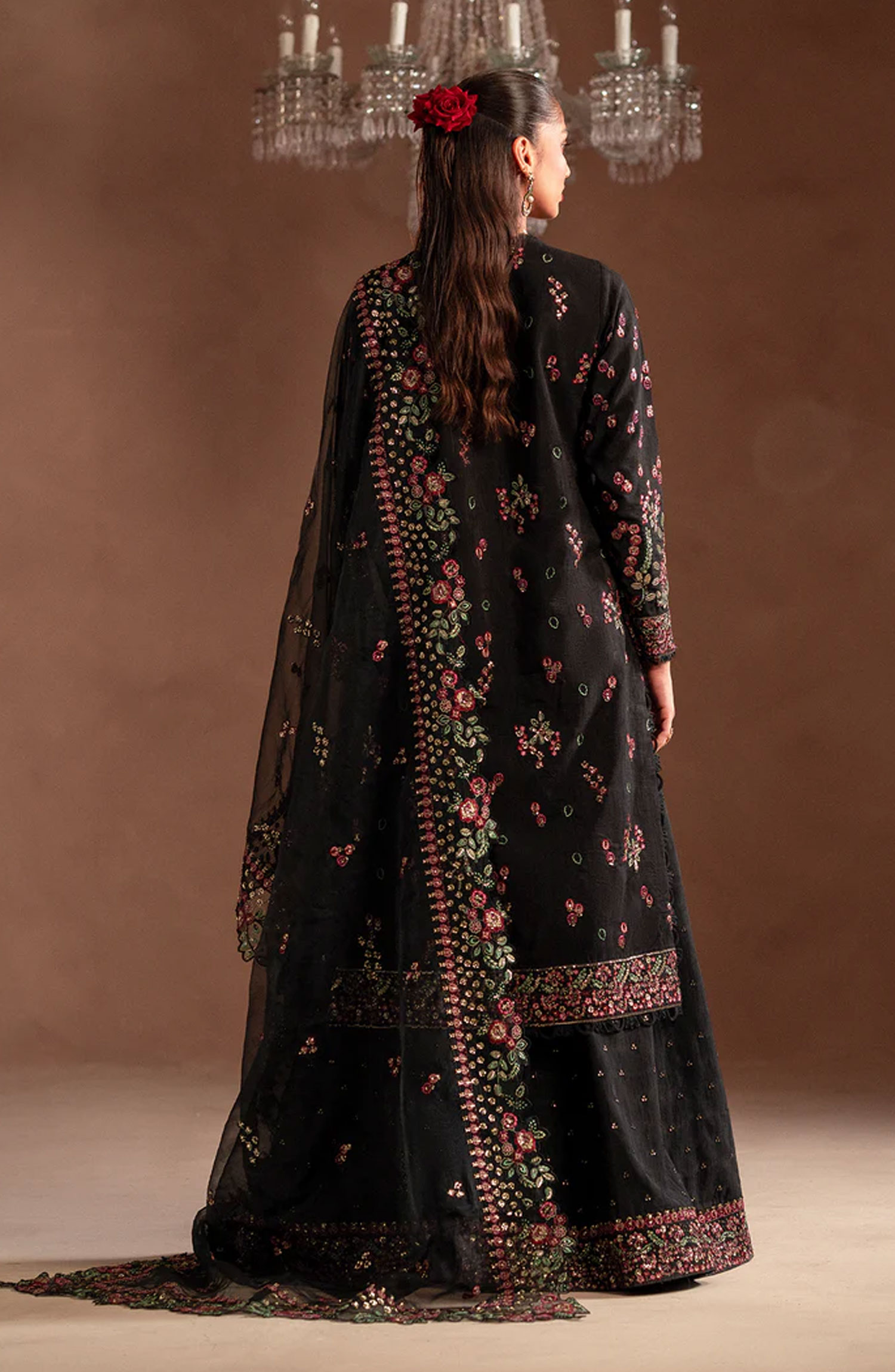 Emaan Adeel Selene Unstitched Raw Silk Collection - Amarae