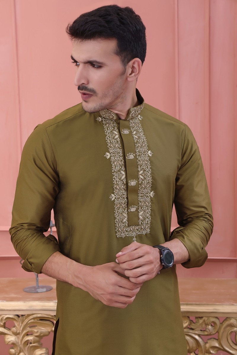 TGM Fancy Shalwar Kameez Amazon Stone