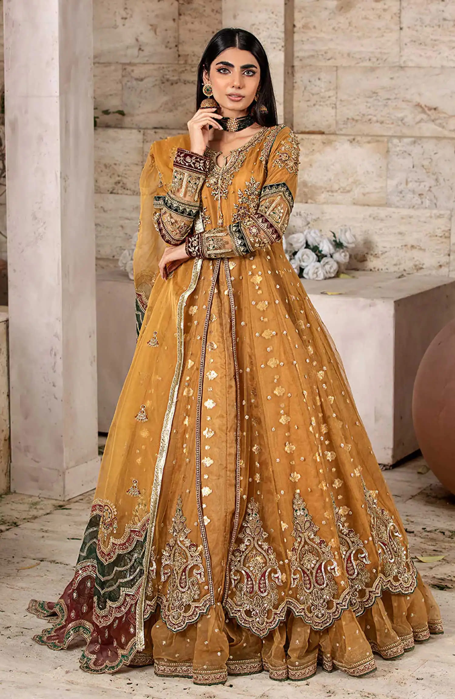 Abrish Luxury Formal Collection By Diara Couture - ANARKALI - US-607