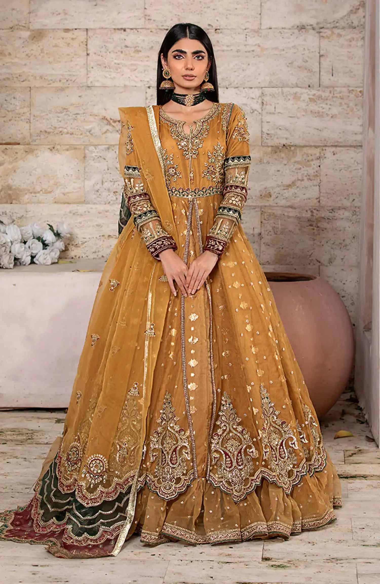 Abrish Luxury Formal Collection By Diara Couture - ANARKALI - US-607