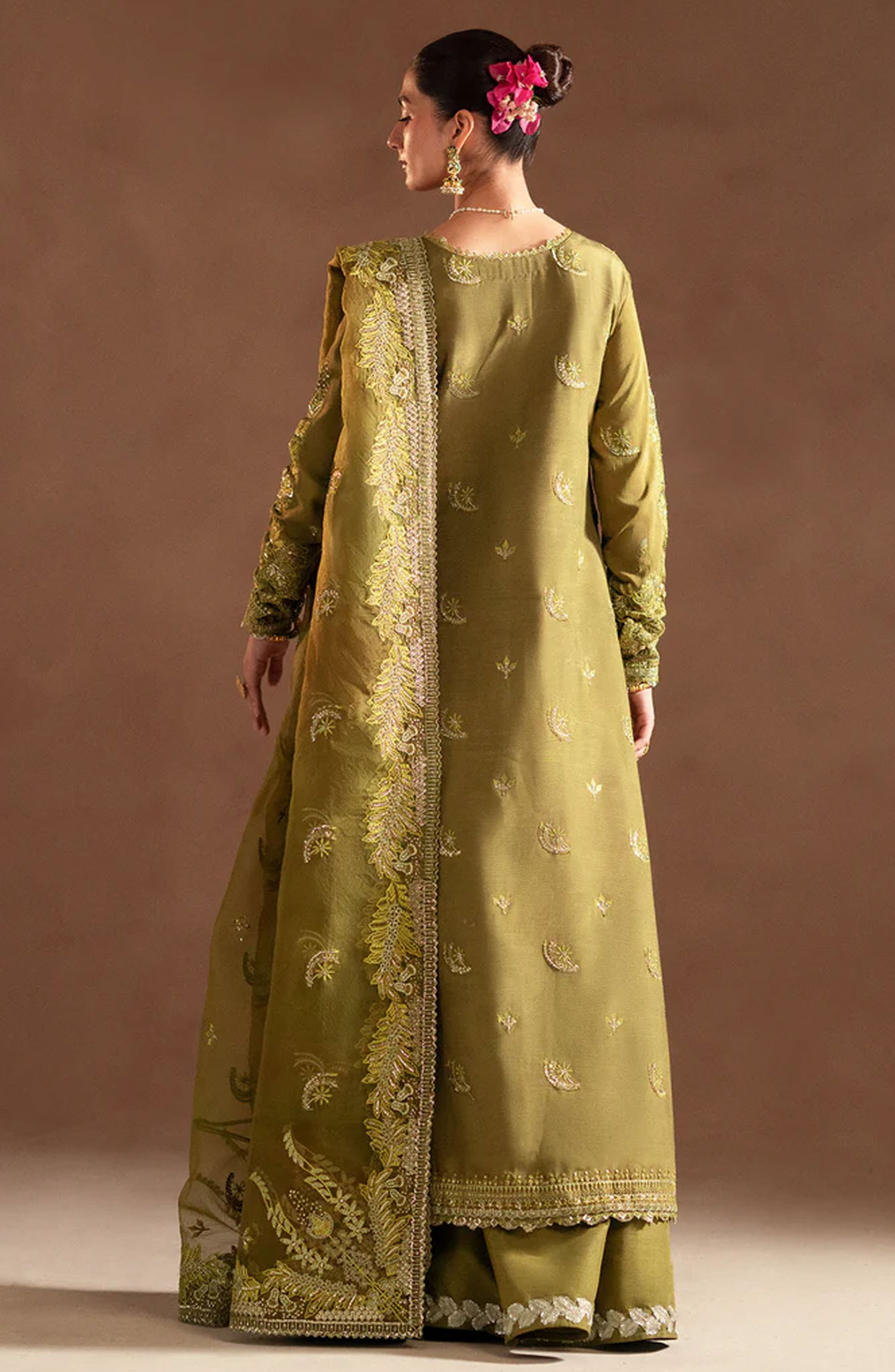 Emaan Adeel Selene Unstitched Raw Silk Collection - Aurelia