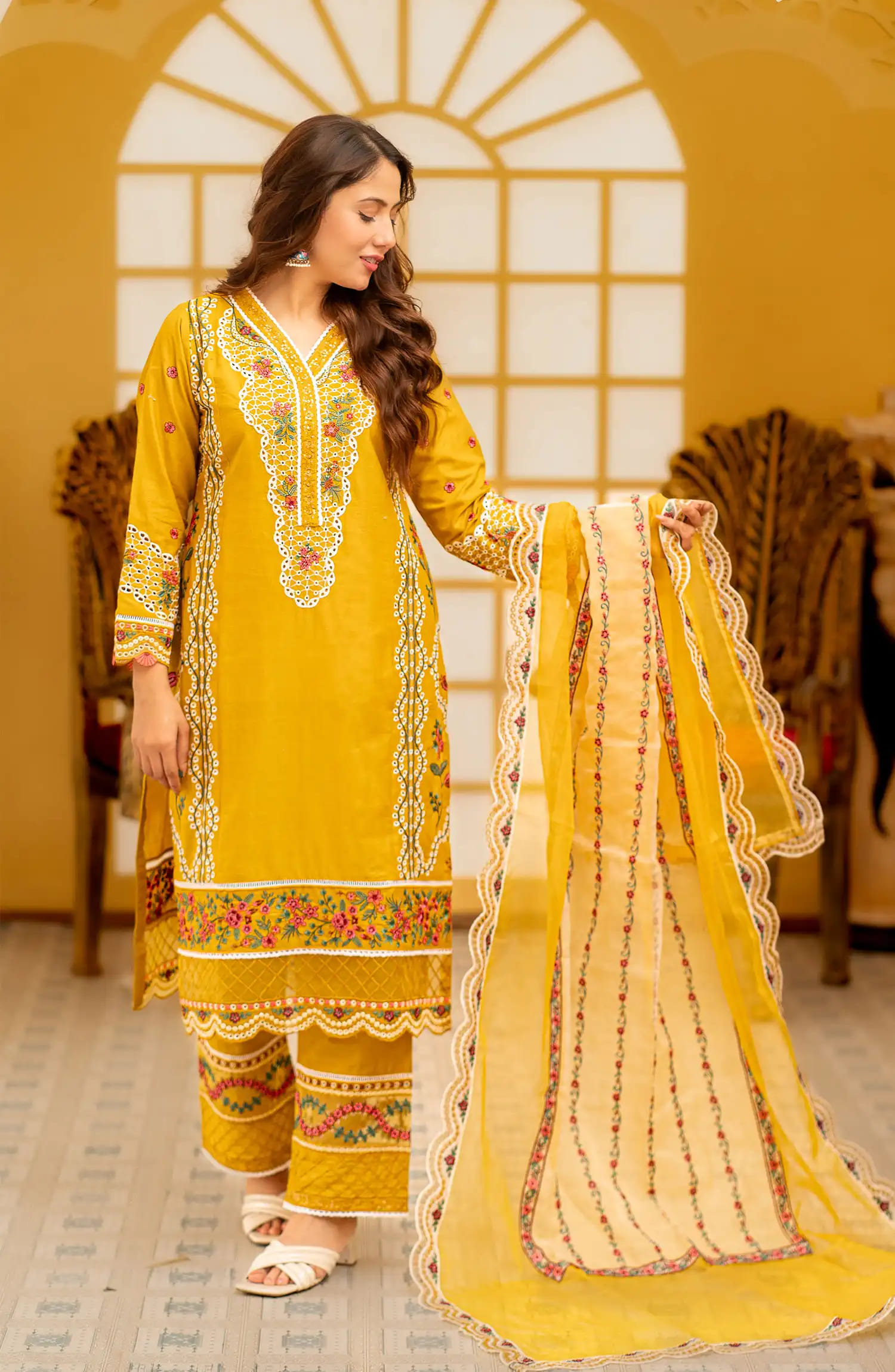 Roop Rang Stitched Collection By AL Harir Apparel-Ayaat