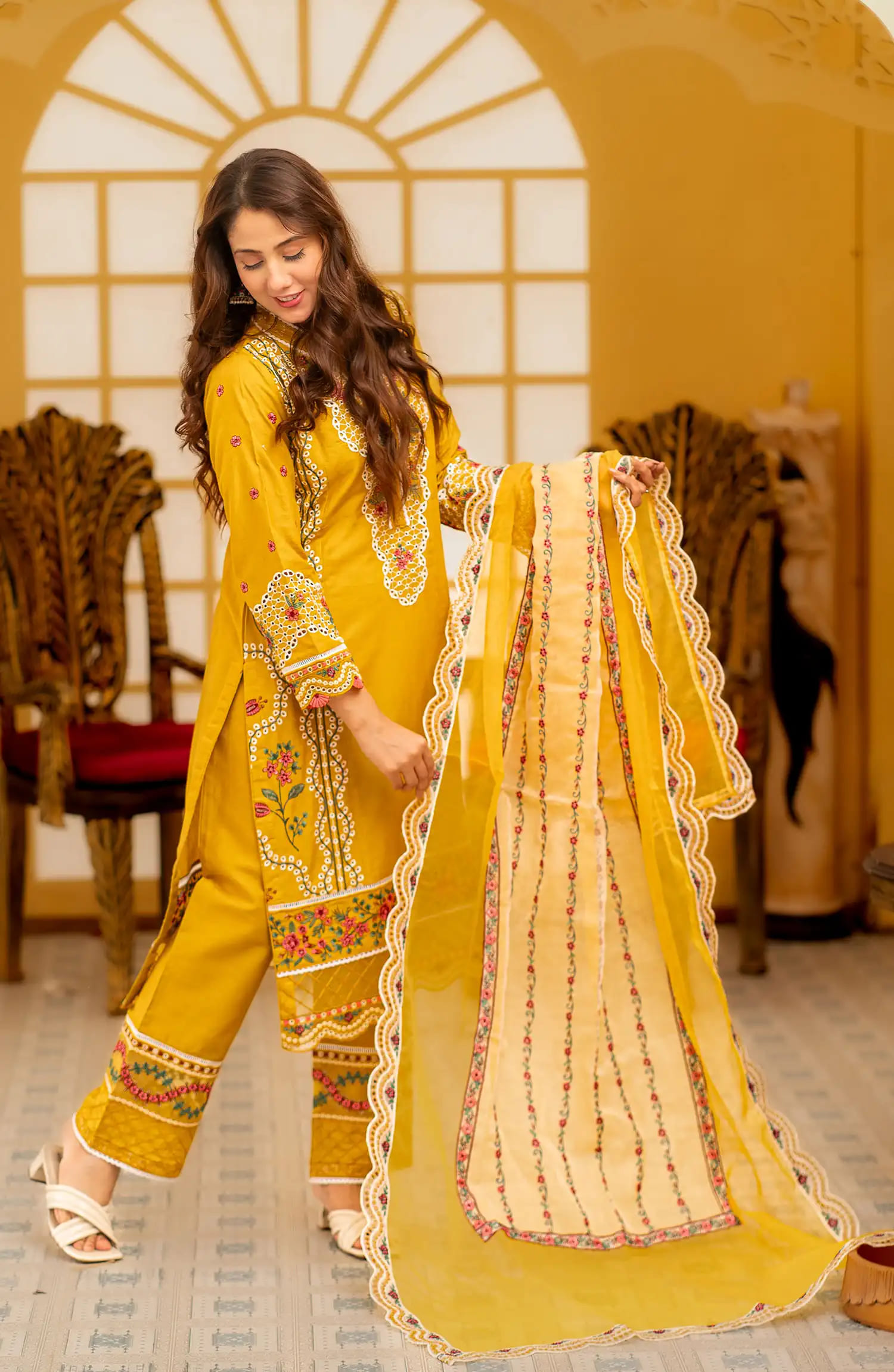 Roop Rang Stitched Collection By AL Harir Apparel-Ayaat